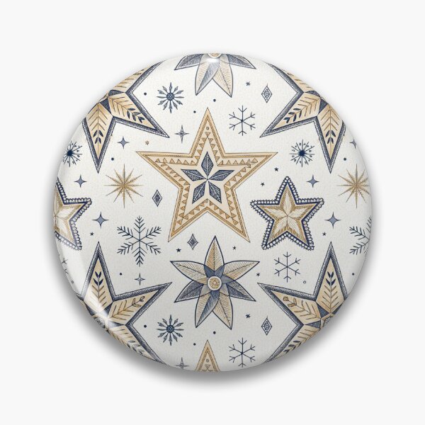 Item preview, Nordic Folk Star Borders | Scandinavian Folk Design designed and sold by Shuga-Design.