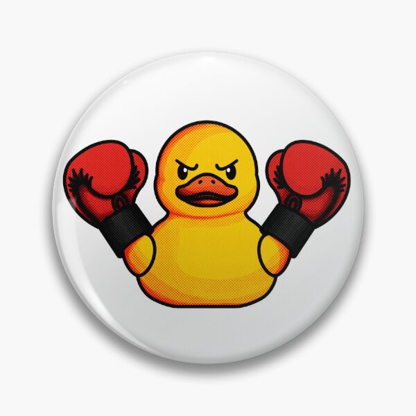 Item preview, Knockout Duck Boxing Pop Art designed and sold by Object of Reference Designs.