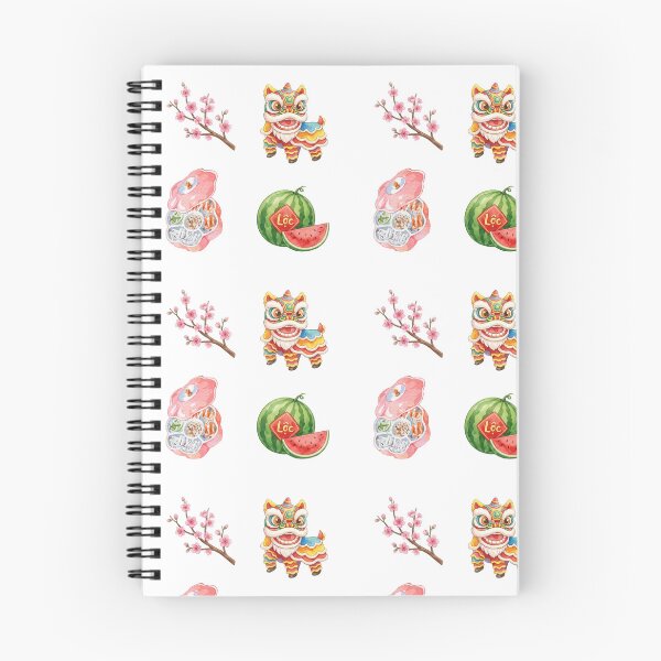 Item preview, Vietnamese Tet Holiday Illustration Bundle designed and sold by RosalinesEyes.