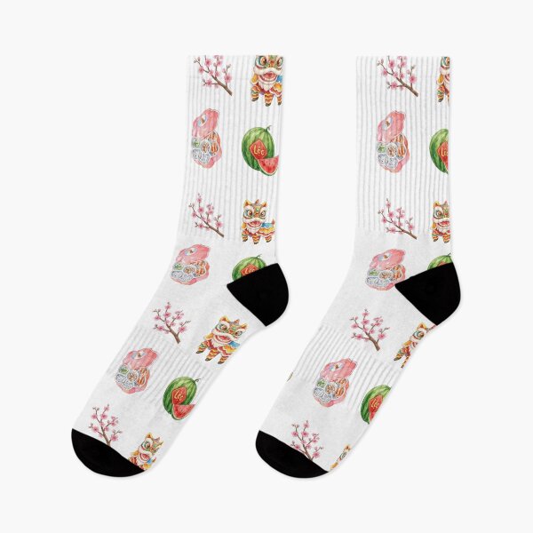 Item preview, Vietnamese Tet Holiday Illustration Bundle designed and sold by RosalinesEyes.