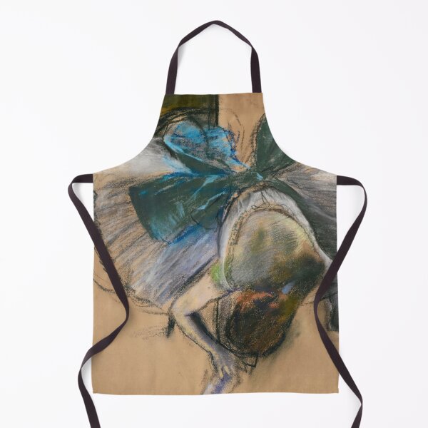 Item preview, Danseuse Rajustant Son Chausson by Edgar Degas: Ballet Impressionist Poster designed and sold by artofuniverse.