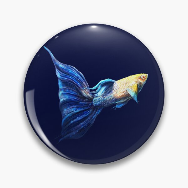 Item preview, Deep Sea Guppy (Borderless) designed and sold by alandodrawing.