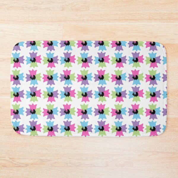 Item preview, Transparency Flowers on White - Quads designed and sold by Digitalmyth's Designs.