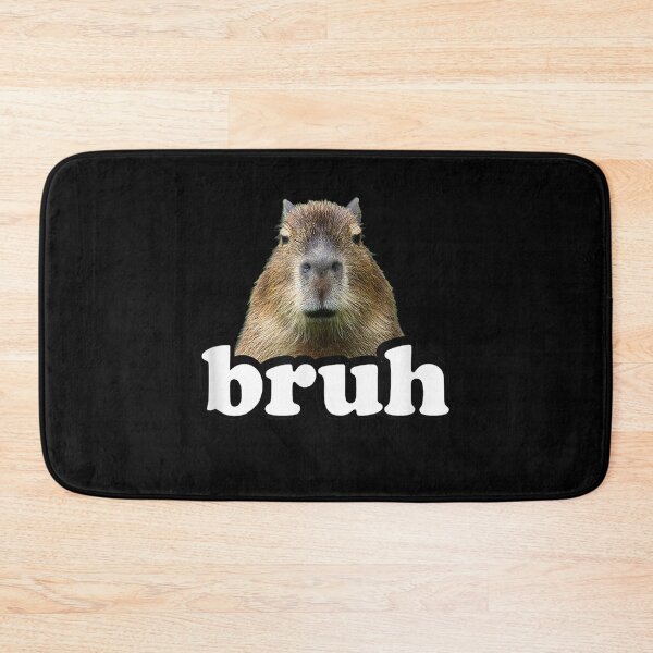 Item preview, Funny Capybara Gifts Graphic Tee Shirts & Hoodies Meme Lover Bruh Capybara Art for Men Women Kids , Capybara Gift Lover  designed and sold by DZIRI NAJAT.