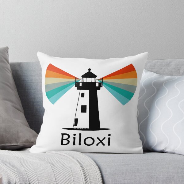 Item preview, Biloxi Mississippi Lighthouse Rainbow designed and sold by Esskay Designs.