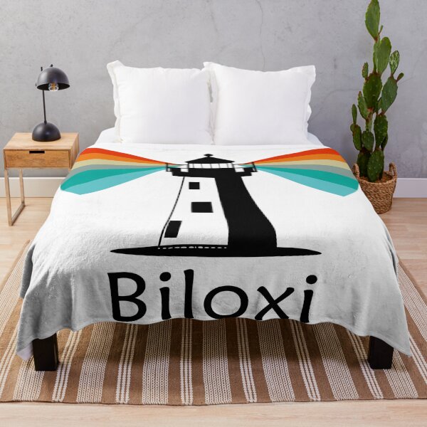 Item preview, Biloxi Mississippi Lighthouse Rainbow designed and sold by Esskay Designs.