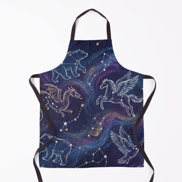 Item preview, Constellation Creatures Celestial Fantasy Illustration Pattern designed and sold by SavinMercantile.