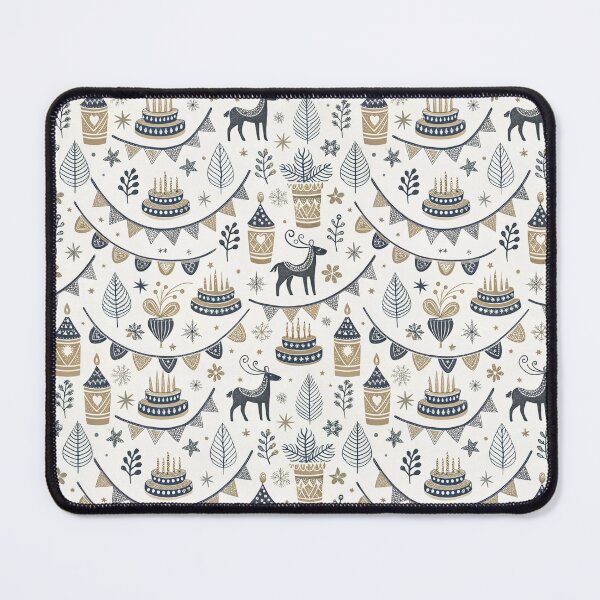 Item preview, Nordic Folk Bloom Borders | Scandinavian Folk Design designed and sold by Shuga-Design.