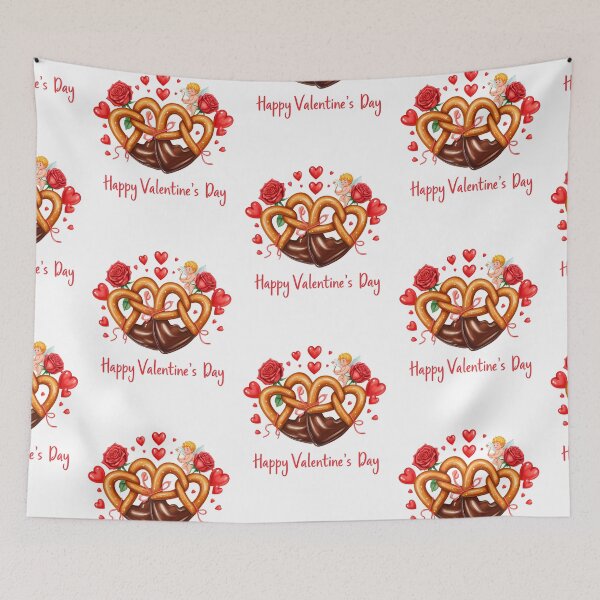 Item preview, Tied in Love - Chocolate Dipped Pretzel Hearts designed and sold by Sitred123.