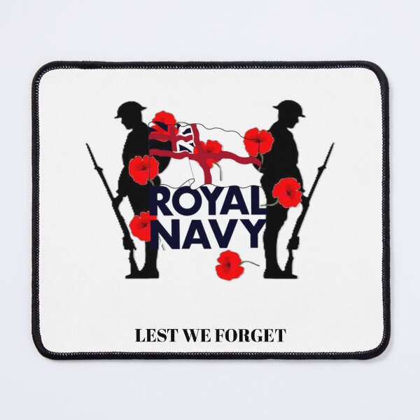 Item preview, Royal Navy Remembrance Lest we Forget designed and sold by Bootneckstore.