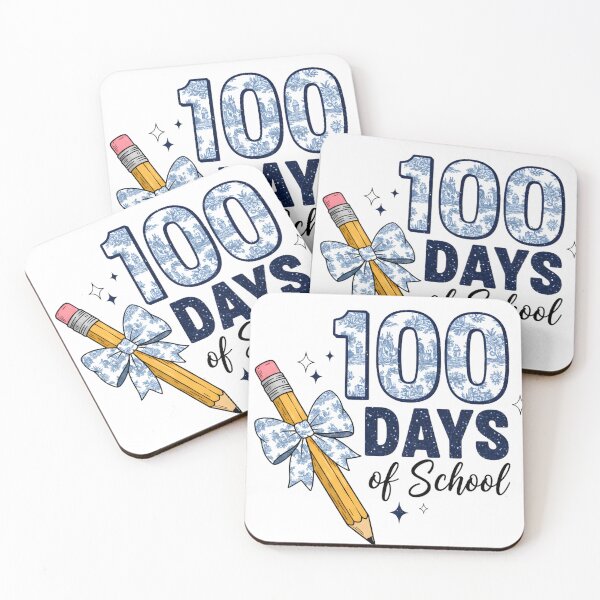 Item preview, Floral Coquette 100 Days of School Pencil designed and sold by DesignDenDo ⭐⭐⭐⭐⭐.