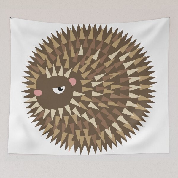 Item preview, Socially Awkward Cactus Introvert Hedgehog designed and sold by Petzzz.