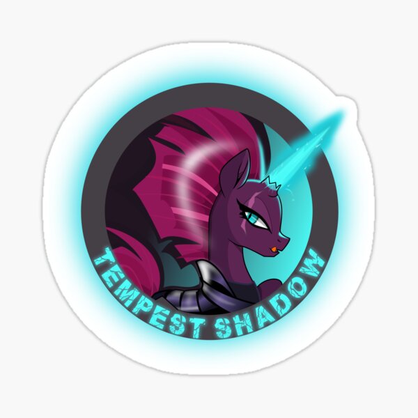 Tempest Shadow Dark Colors Sticker