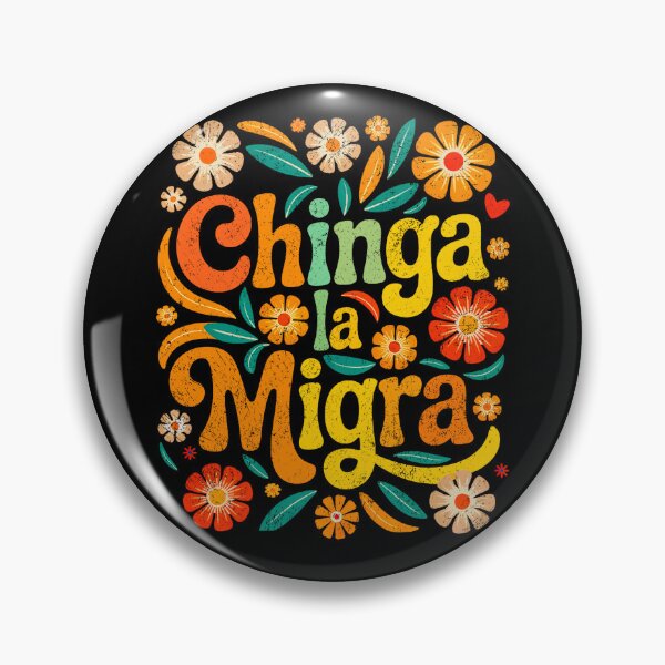 Item preview, Chinga La Migra Boho Floral designed and sold by MackenzieBin.