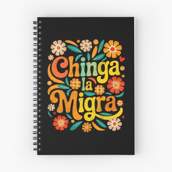 Item preview, Chinga La Migra Boho Floral designed and sold by MackenzieBin.