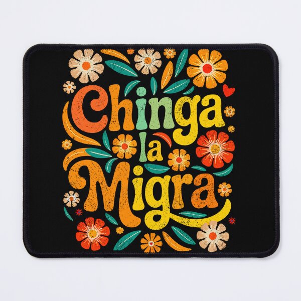 Item preview, Chinga La Migra Boho Floral designed and sold by MackenzieBin.