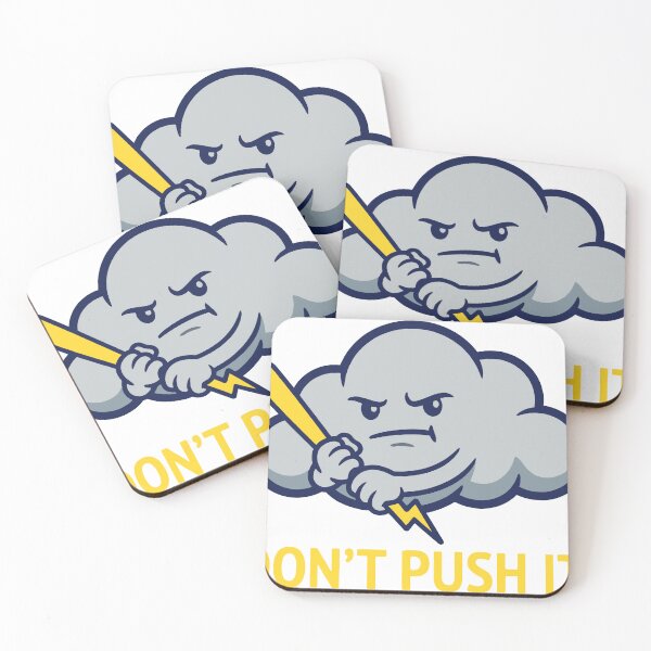 Item preview, Grumpy Storm Cloud designed and sold by T-FUN SHOP.