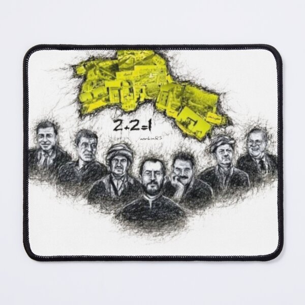 Item preview, Kurdish Leaders and Geographic Map Sketch designed and sold by EllsLittleStore.