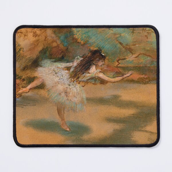 Item preview, Danseuse Sur Une Pointe by Edgar Degas: Impressionist Ballet Fine Art Print designed and sold by artofuniverse.