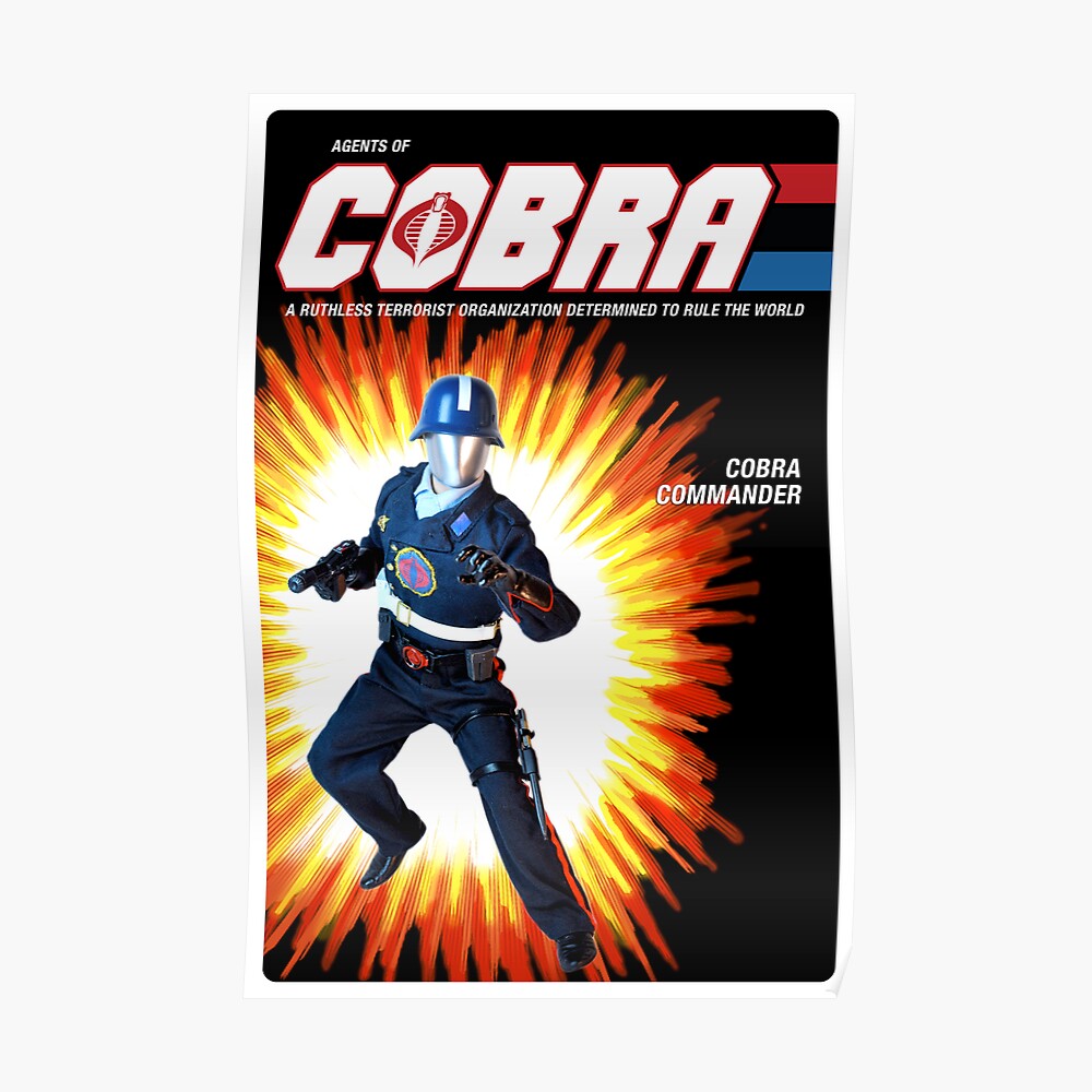 cobra commander poster