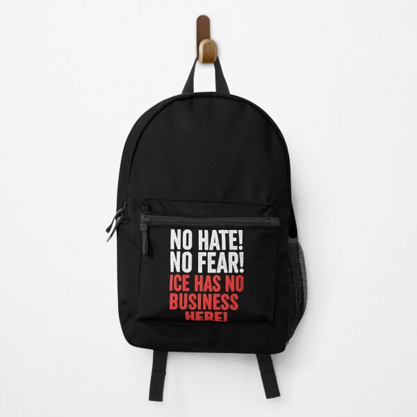 Item preview, anti ice  No hate! No fear! ICE has no business here! designed and sold by Uglyandcute.