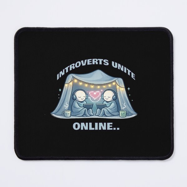 Item preview, Introverts Unite Online Funny Introvert Quote designed and sold by PunchDrop.