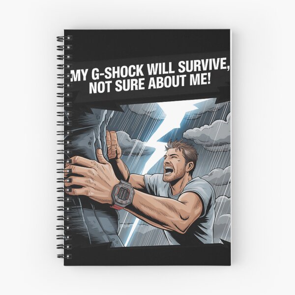 Item preview, G-Shock Survival Comic Tough Watch Humor designed and sold by Polrica.