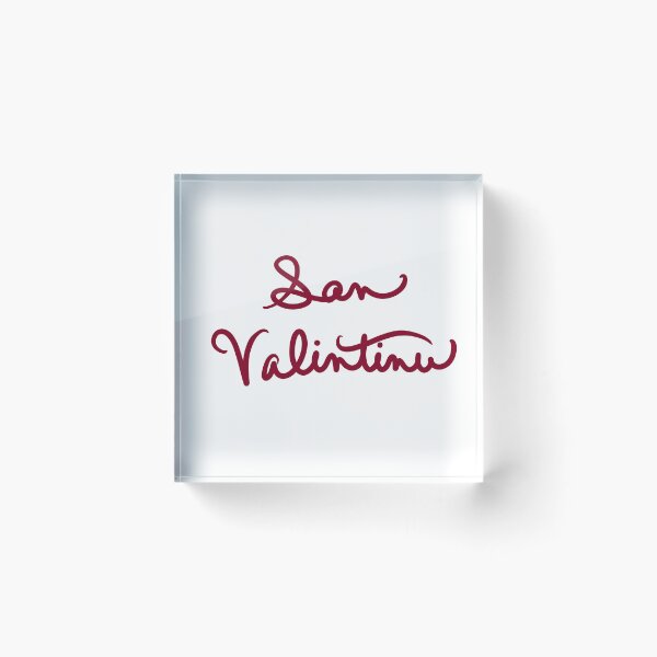 Item preview, Saint Valentine in Sicilian designed and sold by abeink.