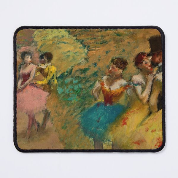 Item preview, Danseuses Les Coulisses De Lopera by Edgar Degas: Impressionist Ballet Poster designed and sold by artofuniverse.