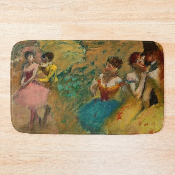 Item preview, Danseuses Les Coulisses De Lopera by Edgar Degas: Impressionist Ballet Poster designed and sold by artofuniverse.