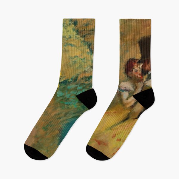 Item preview, Danseuses Les Coulisses De Lopera by Edgar Degas: Impressionist Ballet Poster designed and sold by artofuniverse.