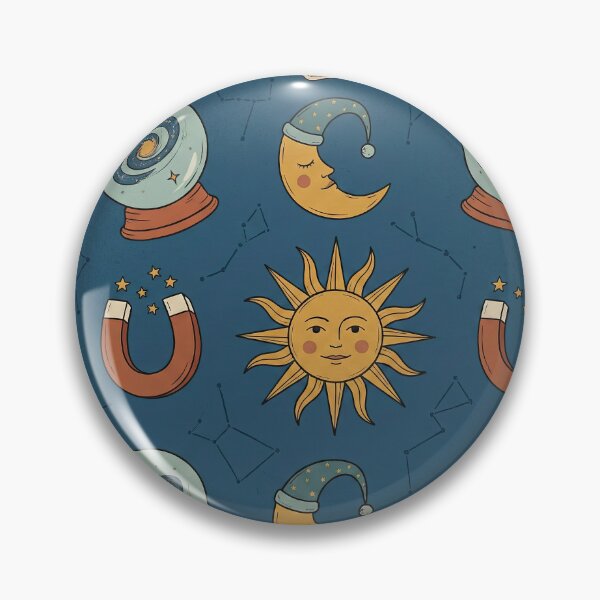 Item preview, Tarot and Celestial Charms Mystical Illustration Pattern designed and sold by SavinMercantile.