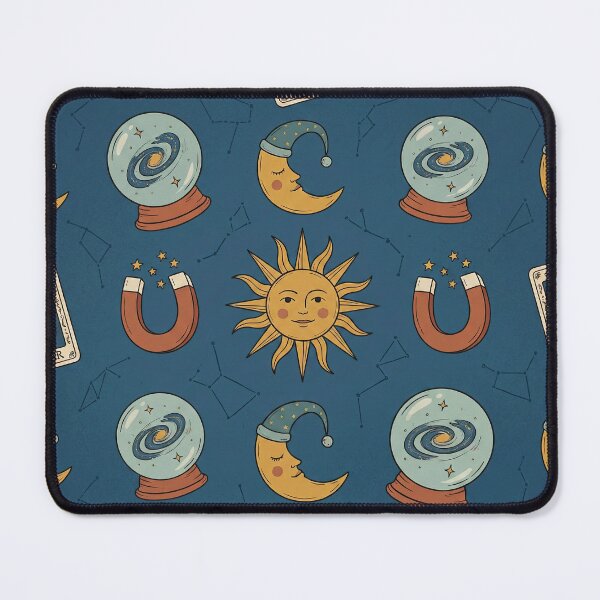Item preview, Tarot and Celestial Charms Mystical Illustration Pattern designed and sold by SavinMercantile.