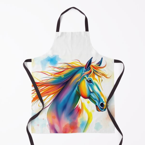 Item preview, Rainbow-Hued Majestic Horse designed and sold by cuprum.