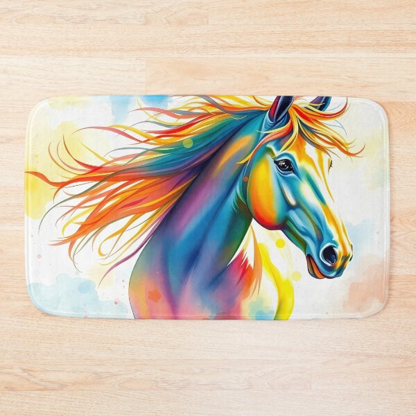 Item preview, Rainbow-Hued Majestic Horse designed and sold by cuprum.