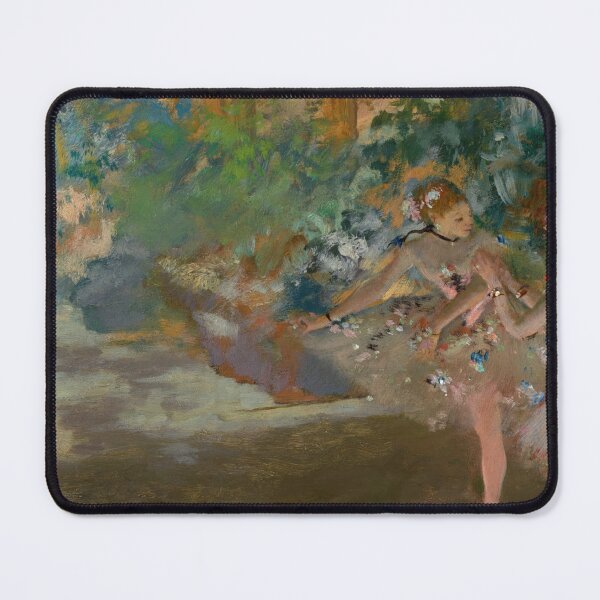 Item preview, Deux Danseuses Sur La Scene by Edgar Degas: Impressionist Ballet Poster designed and sold by artofuniverse.