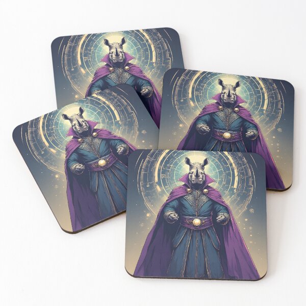 Item preview, Mystic Tarot Sorcerer Supreme Rhino designed and sold by owi-art.