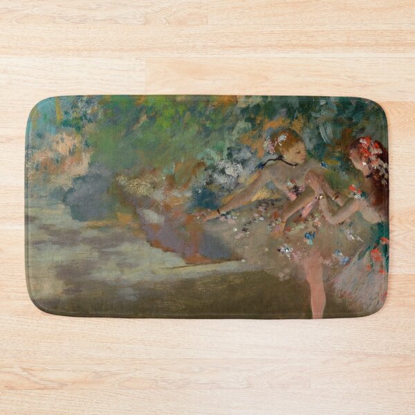 Item preview, Deux Danseuses Sur La Scene by Edgar Degas: Impressionist Ballet Poster designed and sold by artofuniverse.