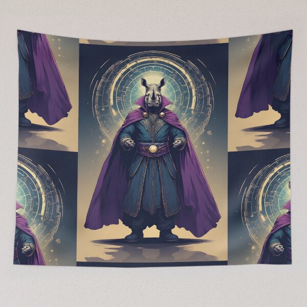 Item preview, Mystic Tarot Sorcerer Supreme Rhino designed and sold by owi-art.