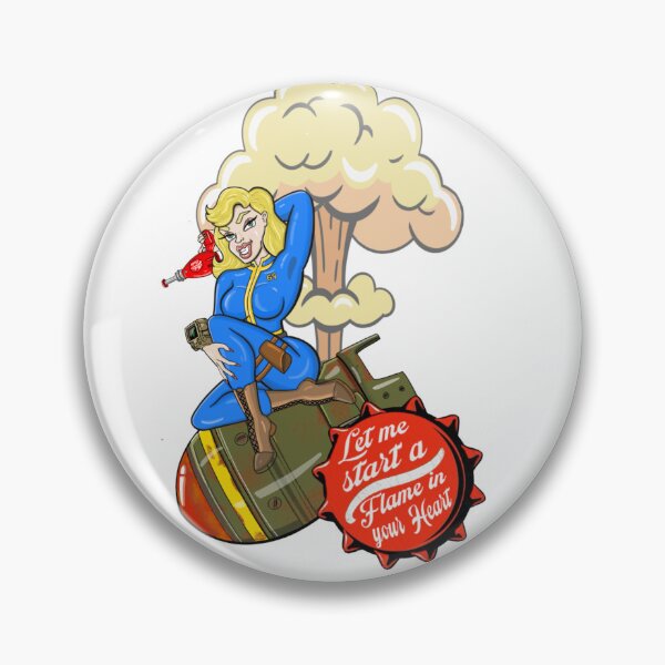 Item preview, Vault girl pinup designed and sold by InkedVoodoo.
