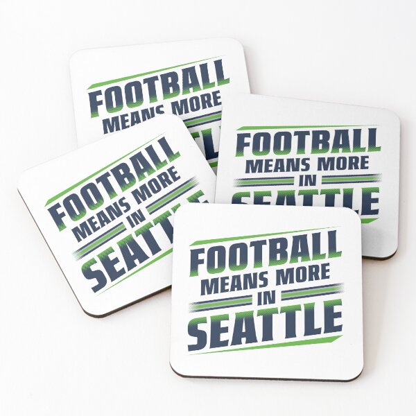 Item preview, Football Means More in Seattle (#1) designed and sold by GX3-Creative.