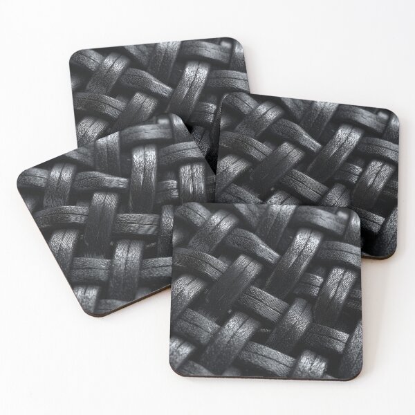 Item preview, Macro Close-Up of Plain Black Carbon Fiber Basket Weave designed and sold by Funnyboy88.