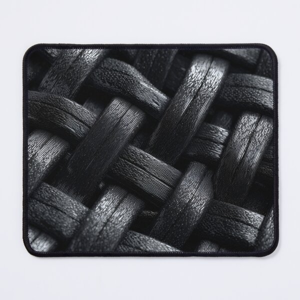 Item preview, Macro Close-Up of Plain Black Carbon Fiber Basket Weave designed and sold by Funnyboy88.