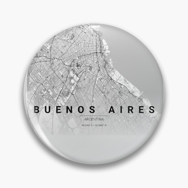 Item preview, Buenos Aires City Map – Minimal Line Art designed and sold by YurrShop.