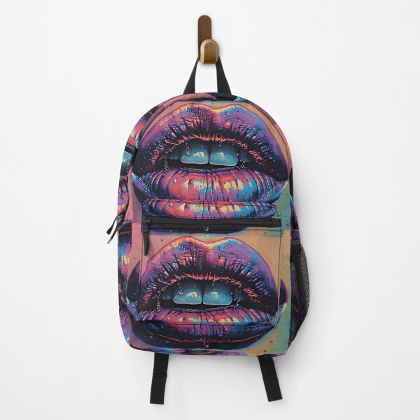 Item preview, Neon Dripping Lips Pop Art designed and sold by Neer arts.