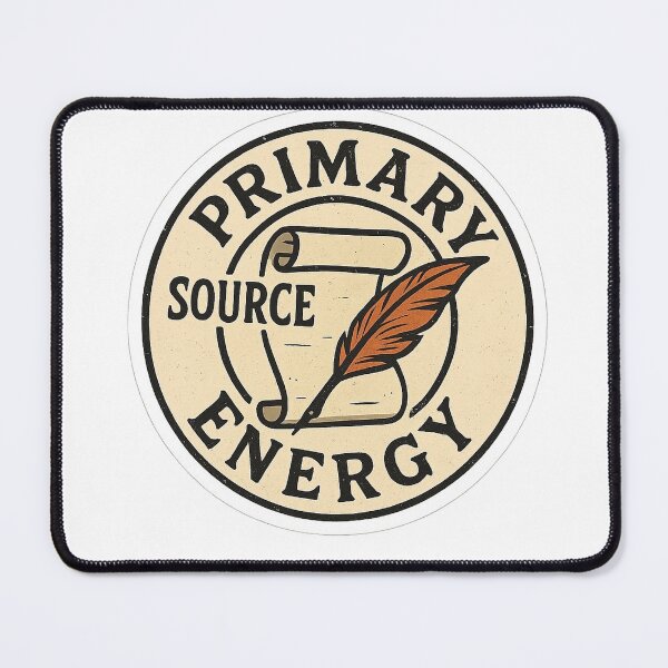 Item preview, Primary Source Energy Sticker – Funny History Teacher, Research, Classroom Decor designed and sold by ClassroomInk.