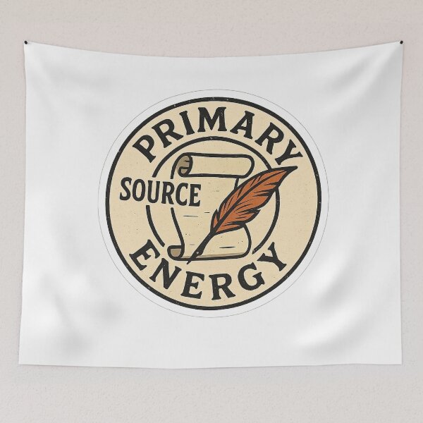 Item preview, Primary Source Energy Sticker – Funny History Teacher, Research, Classroom Decor designed and sold by ClassroomInk.