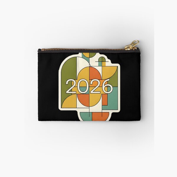 Item preview, Modern Geometric Abstract 2026 Calendar Art designed and sold by Silent Watch Threads..