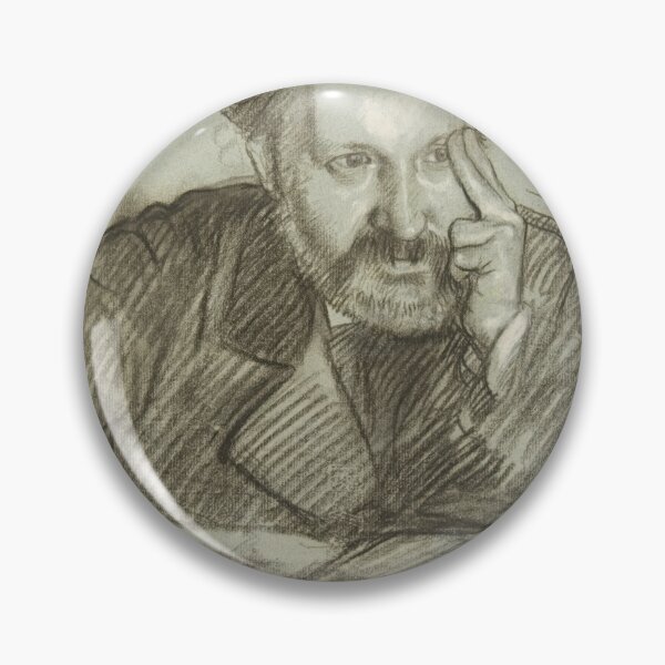 Item preview, Edmond Duranty 1833 1880 by Edgar Degas: Impressionist Portrait Study Poster designed and sold by artofuniverse.
