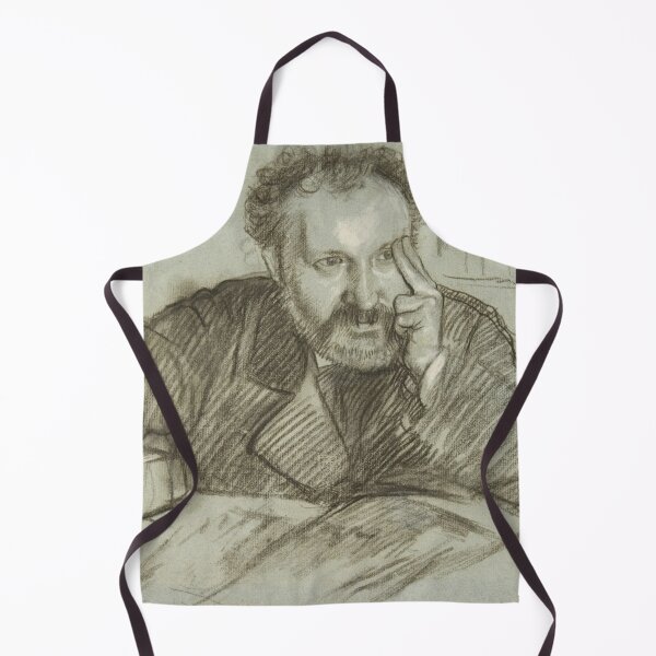 Item preview, Edmond Duranty 1833 1880 by Edgar Degas: Impressionist Portrait Study Poster designed and sold by artofuniverse.